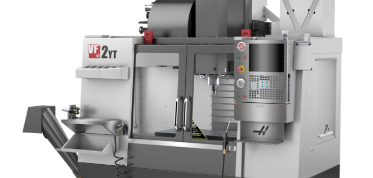 A new machine has arrived «Haas VF-2YT + Coolant thru»